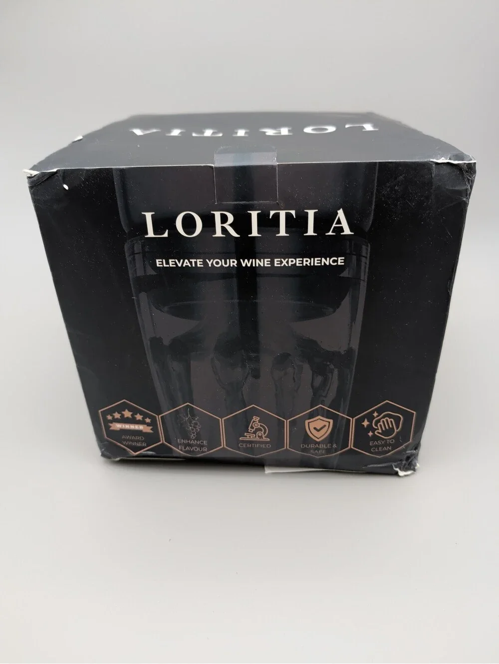 Loritia Wine Decanter - Enhance Flavor and Sediment Filtration